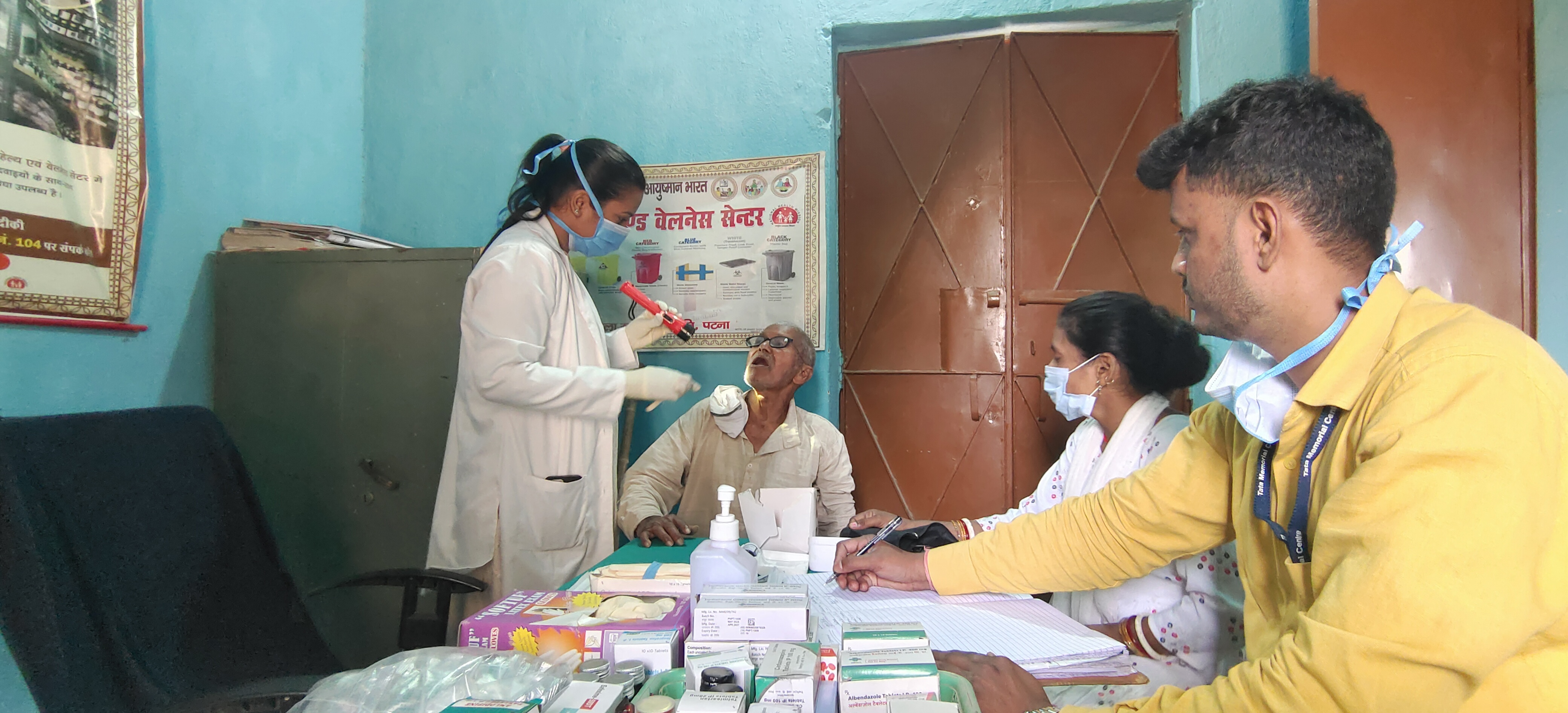 Cancer screening Community outreach camp